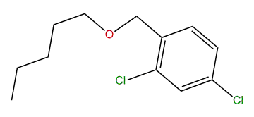 2,4-Dichlorobenzyl pentyl ether